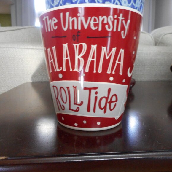 Univ of Alabama Glory Haus Mug Red & White EUC Roll Tide! #GraduationGift - Picture 3 of 7